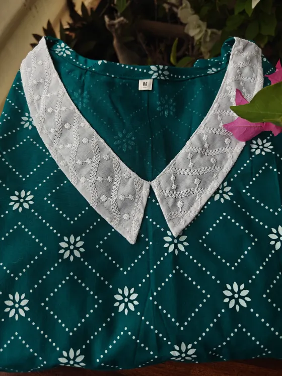 testing — Green frock nighty by Alankaara by Nisha