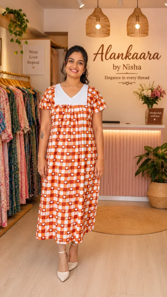 Frock nighty collection — Alankaara by Nisha